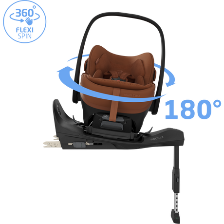 Maxi Cosi Fame 2026 Premium Family XL Travel System with Pebble Slide Pro Car Seat, Pearl XL Car Seat & Slide Pro Base - Copper Terra 17