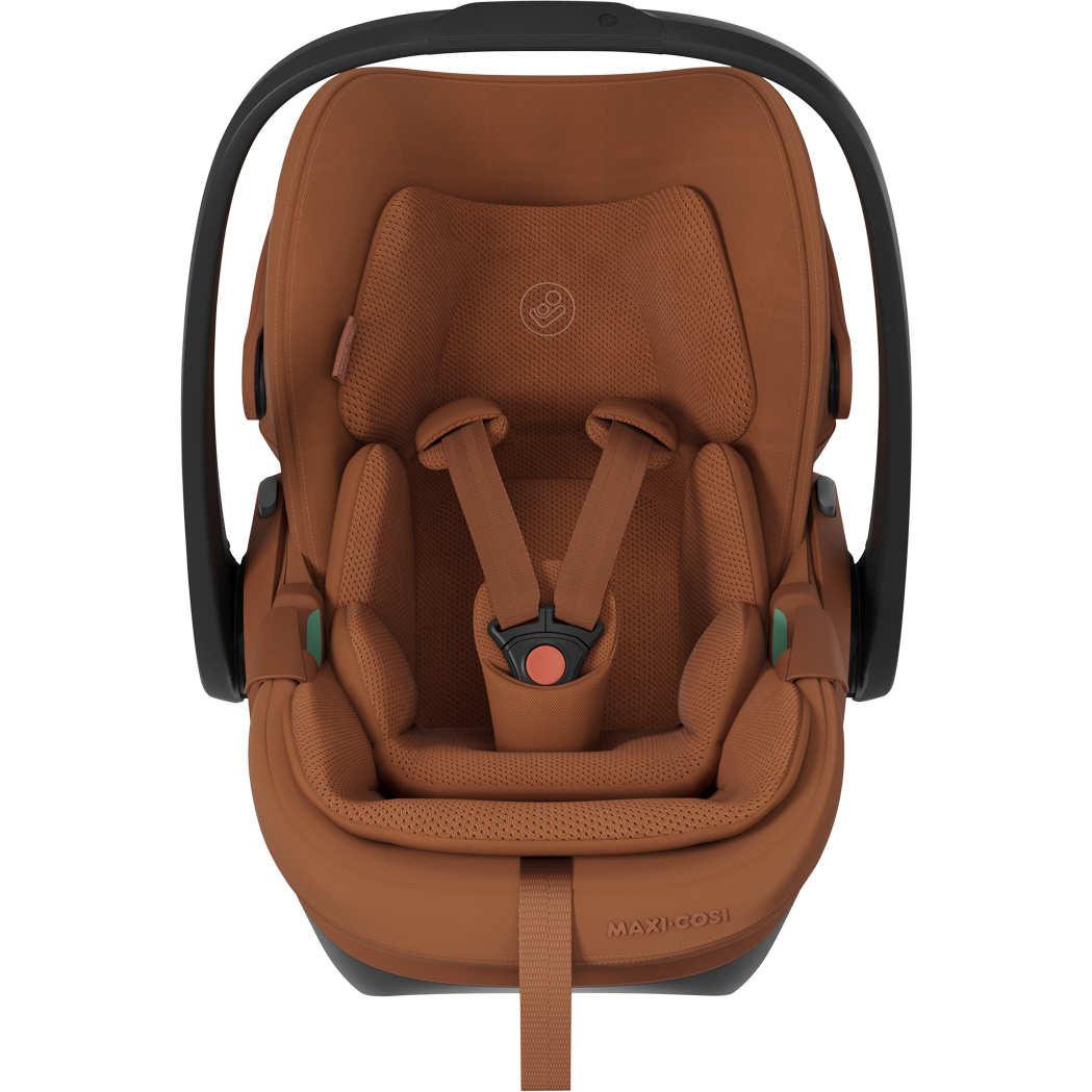 Maxi Cosi Fame 2026 Premium Family XL Travel System with Pebble Slide Pro Car Seat, Pearl XL Car Seat & Slide Pro Base - Copper Terra 18