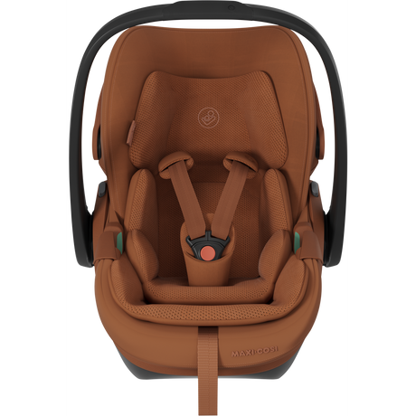 Maxi Cosi Fame 2026 Premium Family XL Travel System with Pebble Slide Pro Car Seat, Pearl XL Car Seat & Slide Pro Base - Copper Terra 18