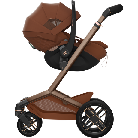 Maxi Cosi Fame 2026 Premium Family XL Travel System with Pebble Slide Pro Car Seat, Pearl XL Car Seat & Slide Pro Base - Copper Terra 19