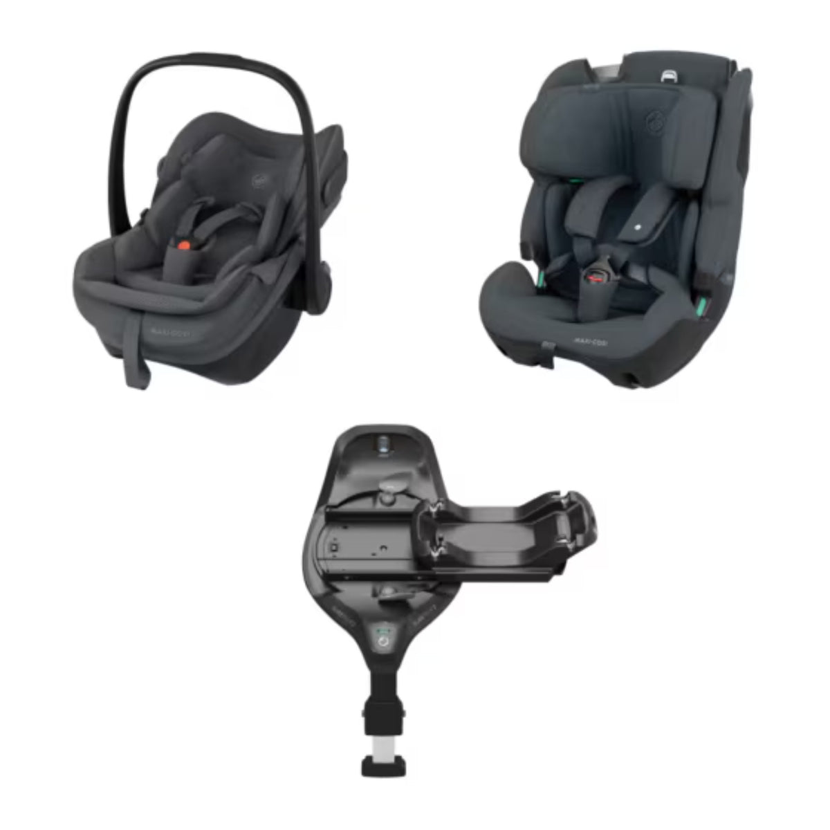 Maxi Cosi Fame 2026 Premium Family XL Travel System with Pebble Slide Pro Car Seat, Pearl XL Car Seat & Slide Pro Base - Moon Graphite 15
