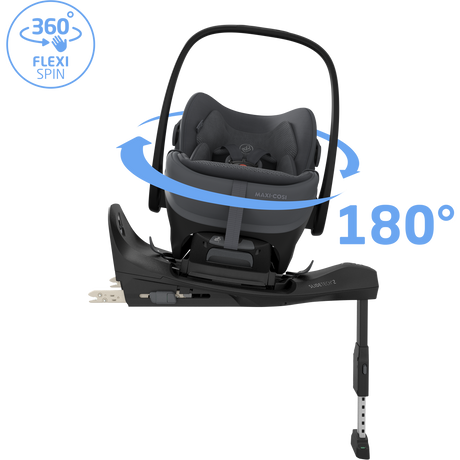 Maxi Cosi Fame 2026 Premium Family XL Travel System with Pebble Slide Pro Car Seat, Pearl XL Car Seat & Slide Pro Base - Moon Graphite 17
