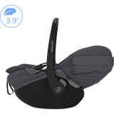 Maxi Cosi Fame 2026 Premium Family XL Travel System with Pebble Slide Pro Car Seat, Pearl XL Car Seat & Slide Pro Base - Moon Graphite 22