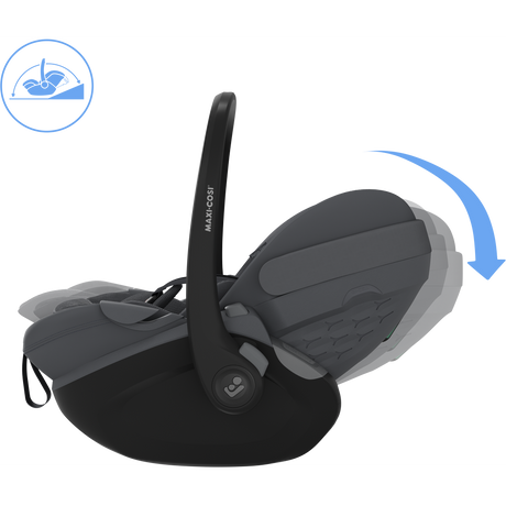 Maxi Cosi Fame 2026 Premium Family XL Travel System with Pebble Slide Pro Car Seat, Pearl XL Car Seat & Slide Pro Base - Moon Graphite 23