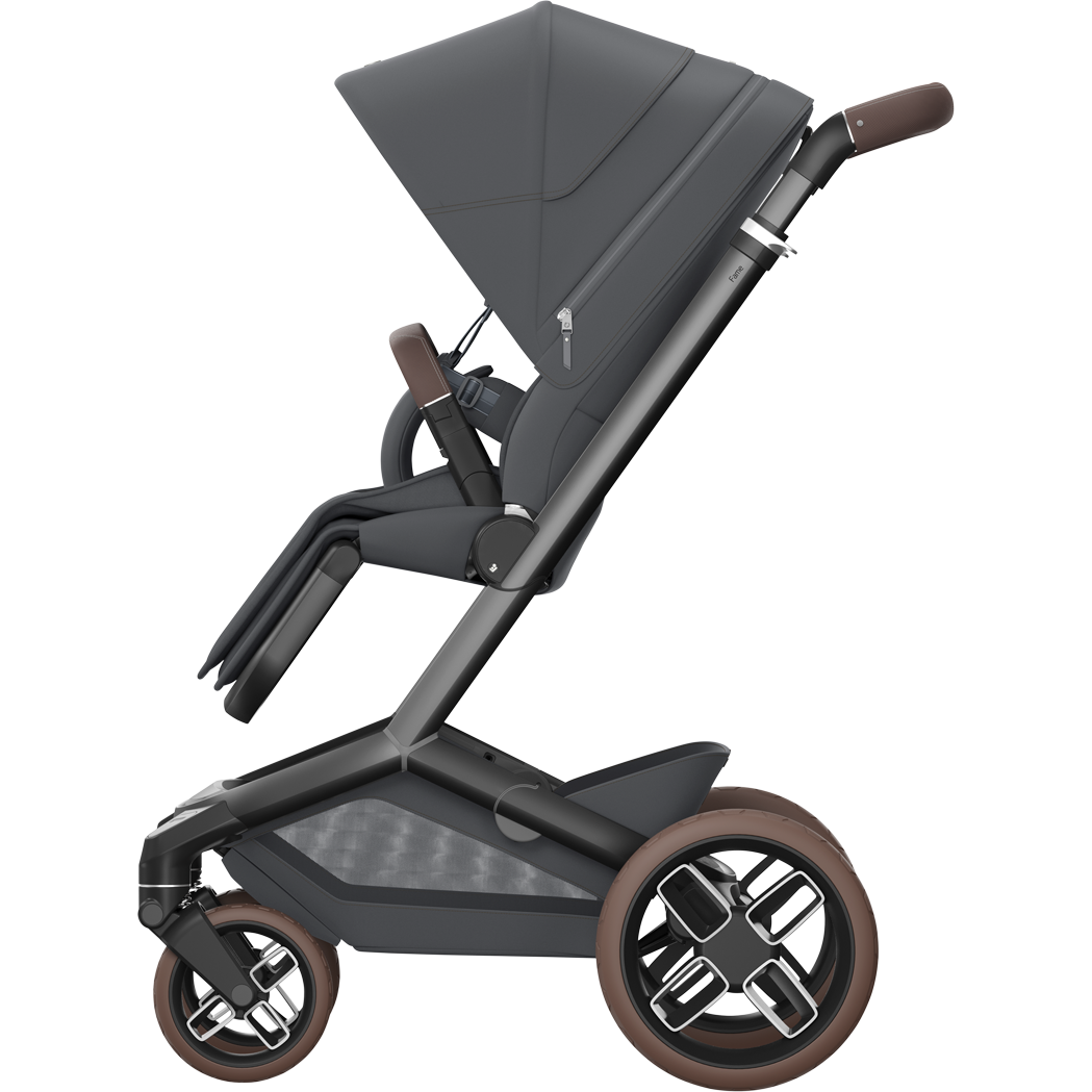 Maxi Cosi Fame 2026 Premium Family XL Travel System with Pebble Slide Pro Car Seat, Pearl XL Car Seat & Slide Pro Base - Moon Graphite 6