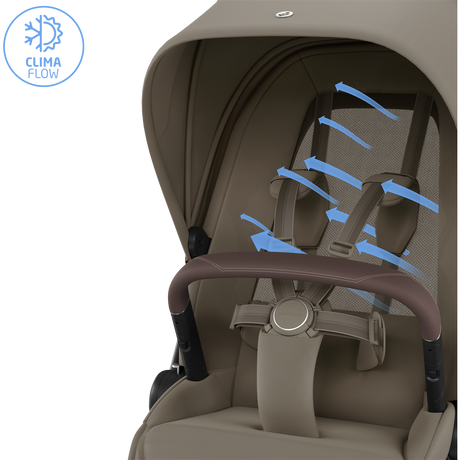 Maxi Cosi Fame 2026 Premium Family XL Travel System with Pebble Slide Pro Car Seat, Pearl XL Car Seat & Slide Pro Base - Oak Truffle 13