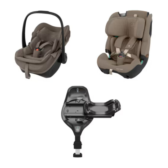 Maxi Cosi Fame 2026 Premium Family XL Travel System with Pebble Slide Pro Car Seat, Pearl XL Car Seat & Slide Pro Base - Oak Truffle 14