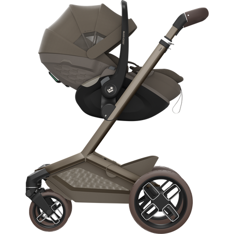 Maxi Cosi Fame 2026 Premium Family XL Travel System with Pebble Slide Pro Car Seat, Pearl XL Car Seat & Slide Pro Base - Oak Truffle 18
