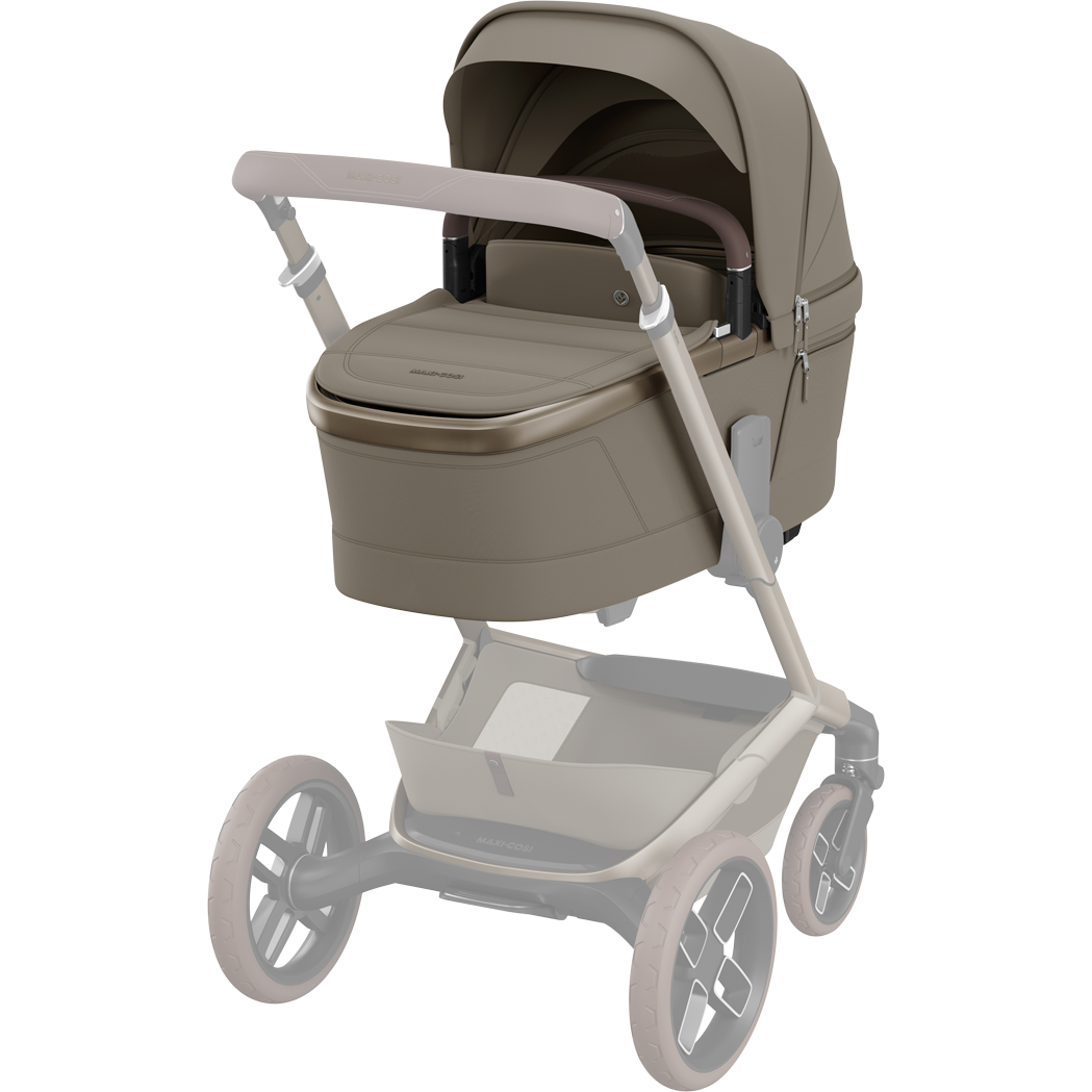 Maxi Cosi Fame 2026 Premium Family XL Travel System with Pebble Slide Pro Car Seat, Pearl XL Car Seat & Slide Pro Base - Oak Truffle 2