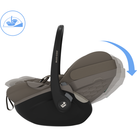 Maxi Cosi Fame 2026 Premium Family XL Travel System with Pebble Slide Pro Car Seat, Pearl XL Car Seat & Slide Pro Base - Oak Truffle 22