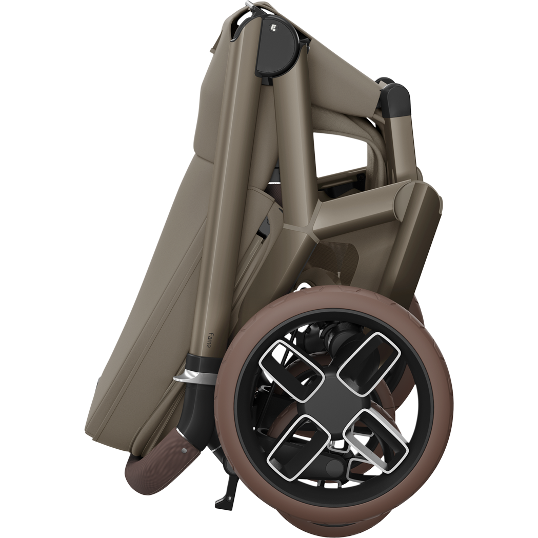 Maxi Cosi Fame 2026 Premium Family XL Travel System with Pebble Slide Pro Car Seat, Pearl XL Car Seat & Slide Pro Base - Oak Truffle 7