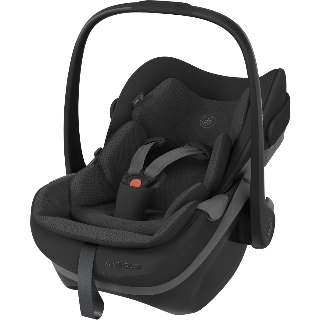 Maxi Cosi Fame 2026 Premium Family XL Travel System with Pebble Slide Pro Car Seat, Pearl XL Car Seat & Slide Pro Base - Onyx Black 16
