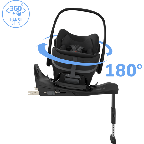 Maxi Cosi Fame 2026 Premium Family XL Travel System with Pebble Slide Pro Car Seat, Pearl XL Car Seat & Slide Pro Base - Onyx Black 17