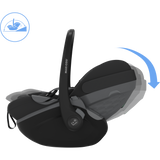 Maxi Cosi Fame 2026 Premium Family XL Travel System with Pebble Slide Pro Car Seat, Pearl XL Car Seat & Slide Pro Base - Onyx Black 23
