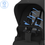 Maxi Cosi Fame 2026 Premium Family XL Travel System with Pebble Slide Pro Car Seat, Pearl XL Car Seat & Slide Pro Base - Onyx Black 3
