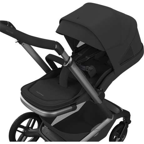Maxi Cosi Fame 2026 Premium Family XL Travel System with Pebble Slide Pro Car Seat, Pearl XL Car Seat & Slide Pro Base - Onyx Black 7