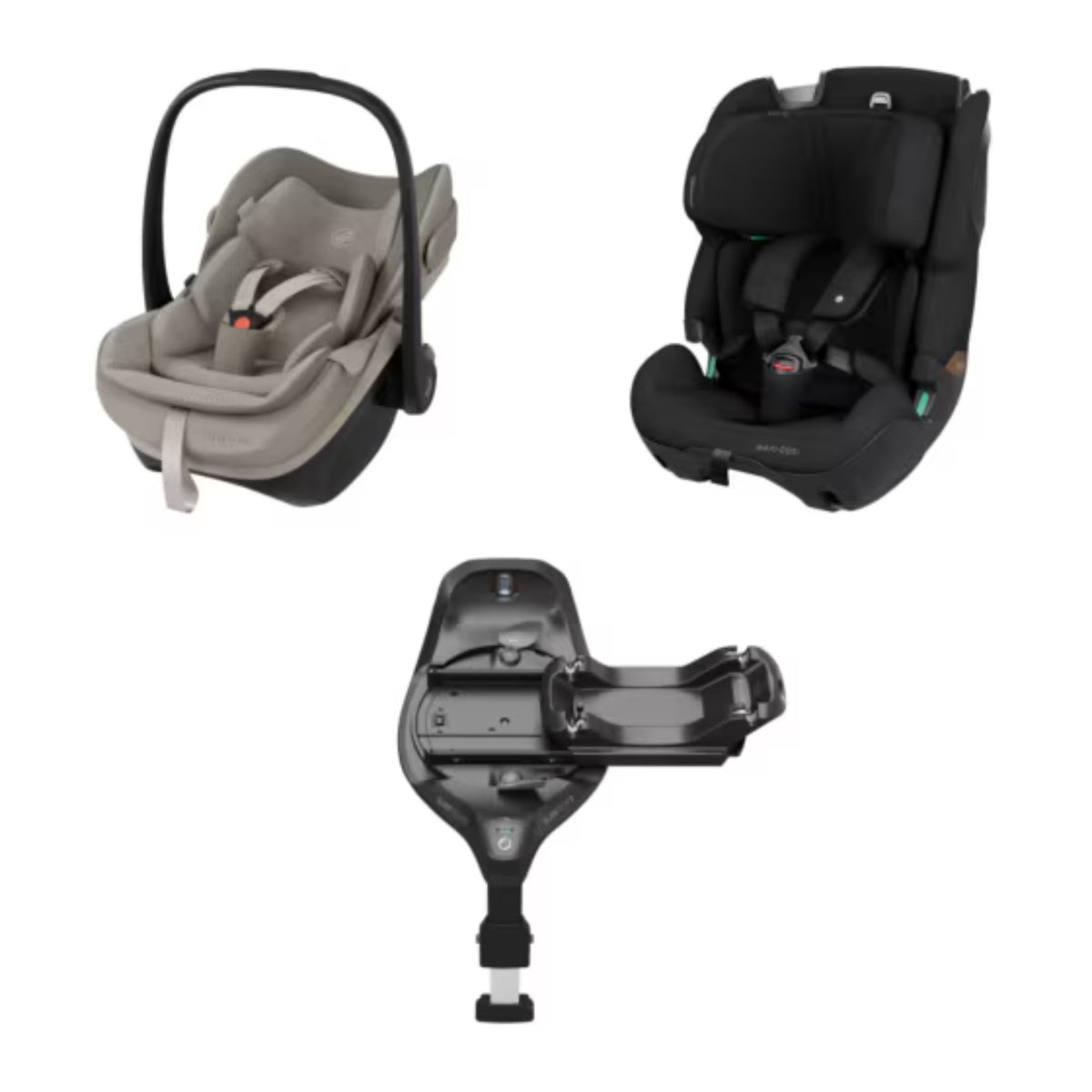 Maxi Cosi Fame 2026 Premium Family XL Travel System with Pebble Slide Pro Car Seat, Pearl XL Car Seat & Slide Pro Base - Sapphire Sand 17
