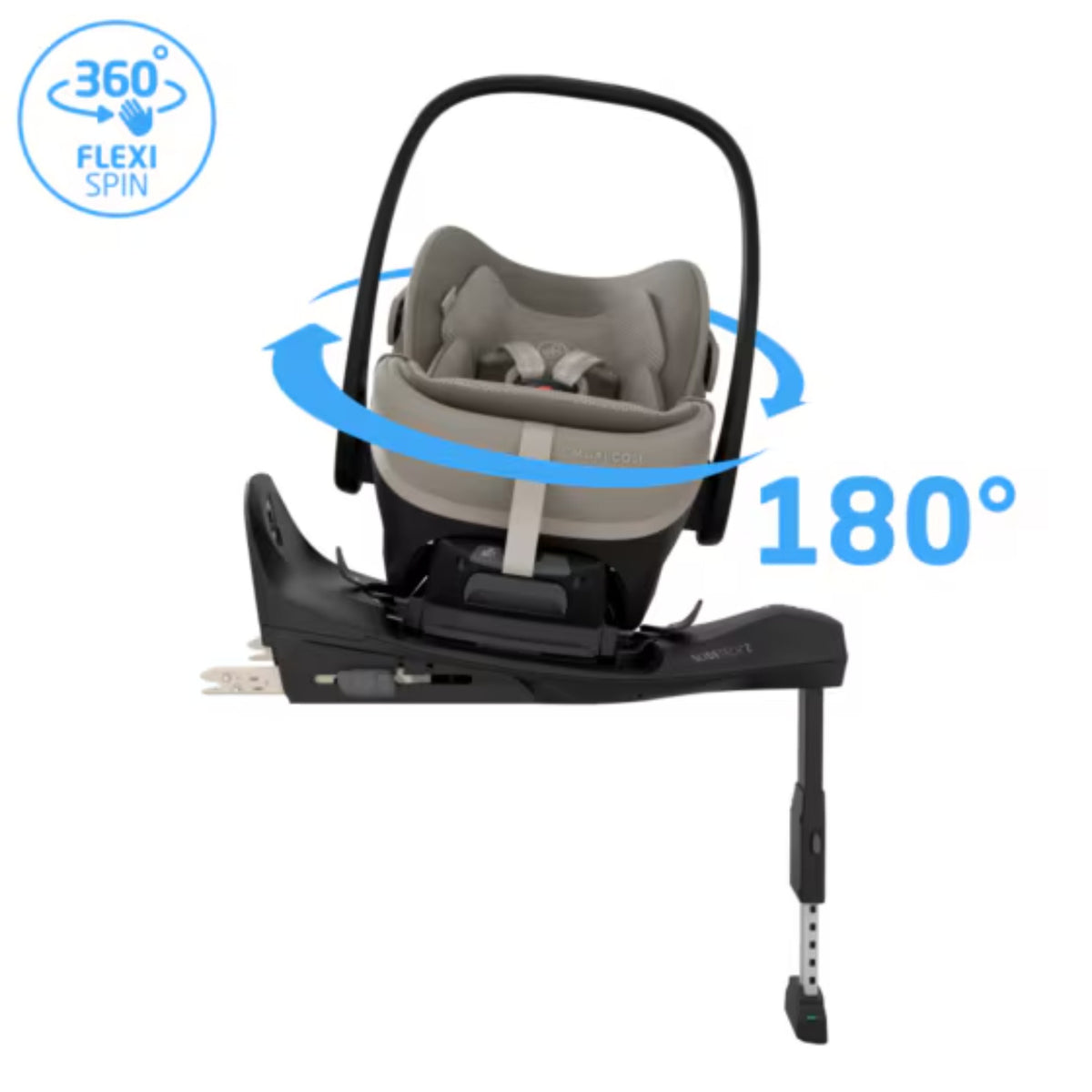 Maxi Cosi Fame 2026 Premium Family XL Travel System with Pebble Slide Pro Car Seat, Pearl XL Car Seat & Slide Pro Base - Sapphire Sand 18