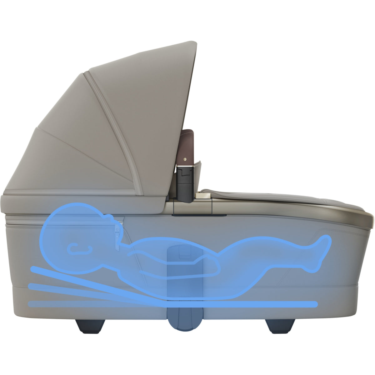 Maxi Cosi Fame 2026 Premium Travel System with Pebble Slide Pro & Slide Pro Base - Sapphire Sand 7