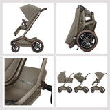 Maxi Cosi Fame 2026 Ultimate Travel System with Coral Slide Pro & Slide Pro Base - Oak Truffle 17