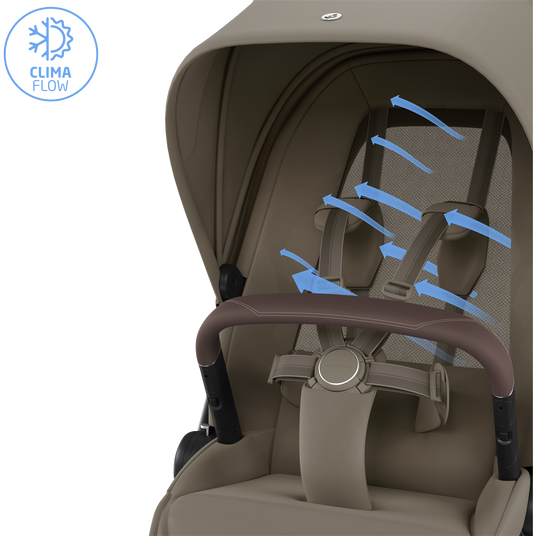 Maxi Cosi Fame 2026 Ultimate Travel System with Coral Slide Pro & Slide Pro Base - Oak Truffle 2