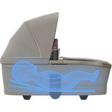 Maxi Cosi Fame 2026 Ultimate Travel System with Coral Slide Pro & Slide Pro Base - Sapphire Sand 14