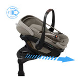 Maxi Cosi Fame 2026 Ultimate Travel System with Coral Slide Pro & Slide Pro Base - Sapphire Sand 16