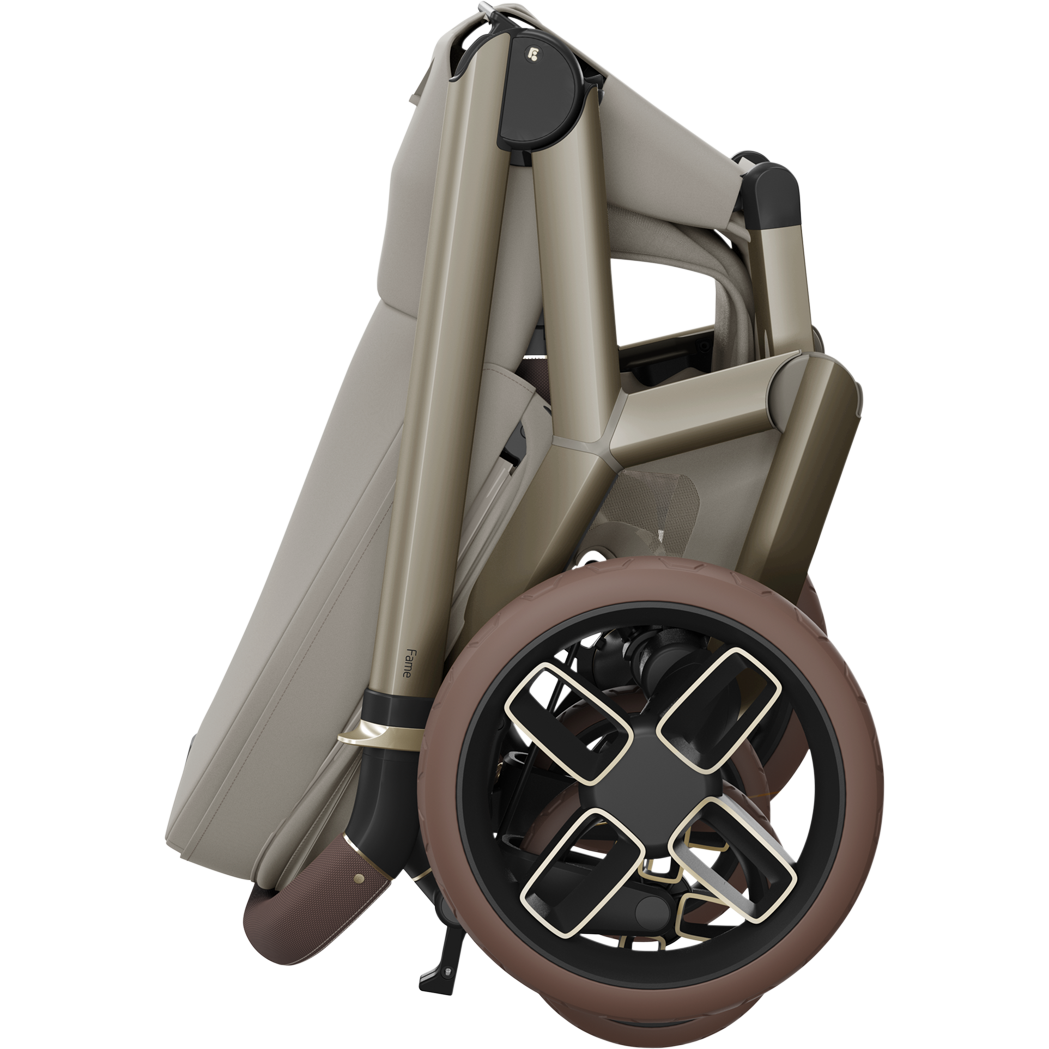 Maxi Cosi Fame 2026 Ultimate Travel System with Coral Slide Pro & Slide Pro Base - Sapphire Sand 4