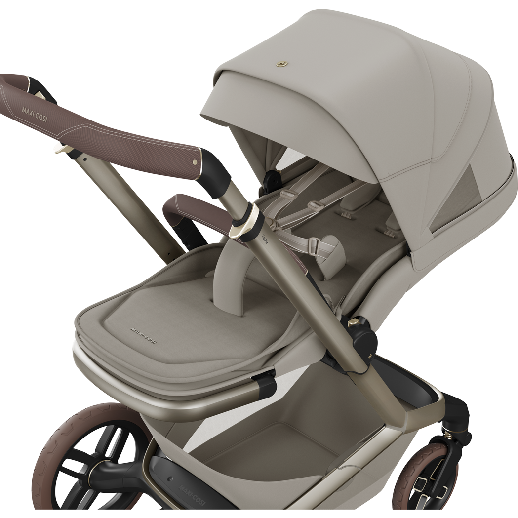 Maxi Cosi Fame 2026 Ultimate Travel System with Coral Slide Pro & Slide Pro Base - Sapphire Sand 7