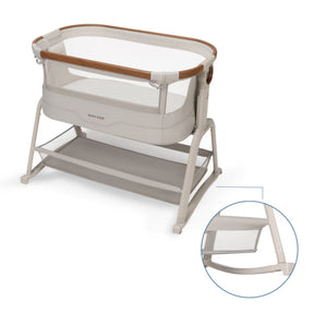 Maxi Cosi Iora Plus Bedside Crib - Elegance Beige  1
