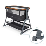 Maxi Cosi Iora Plus Bedside Crib - Elegance Graphite 3