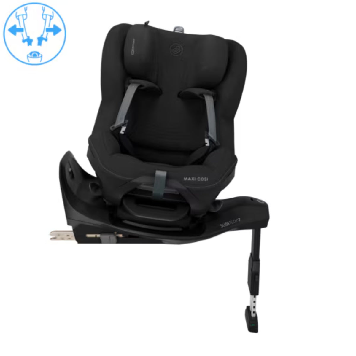 Maxi Cosi Mica Slide Pro Car Seat - Authentic Black 4
