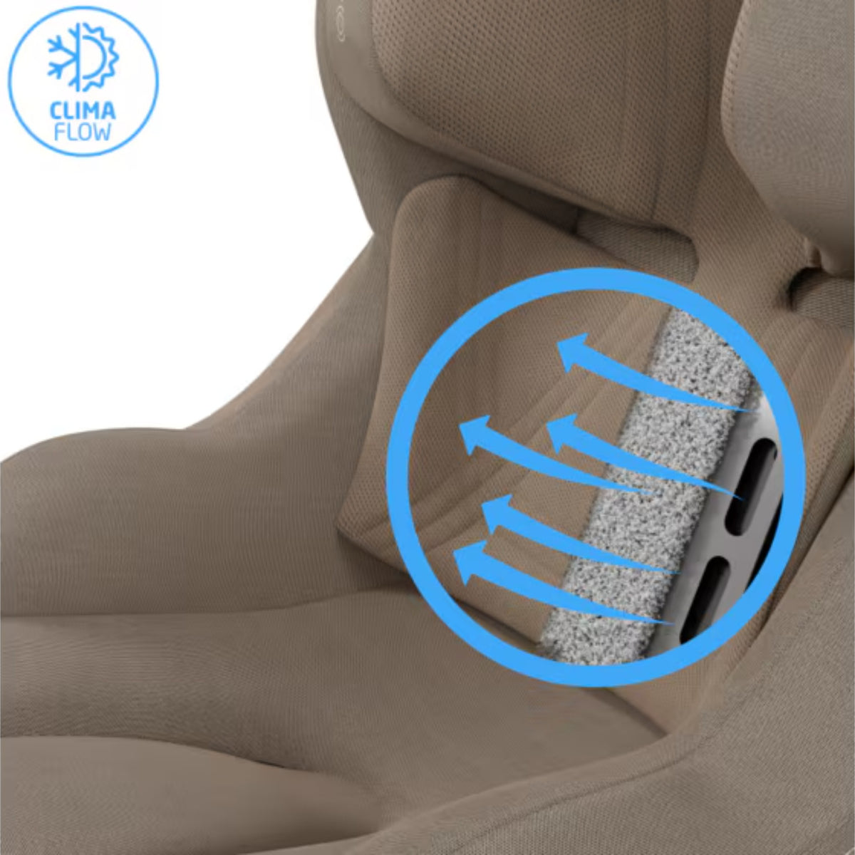 Maxi Cosi Mica Slide Pro Car Seat - Authentic Truffle 5