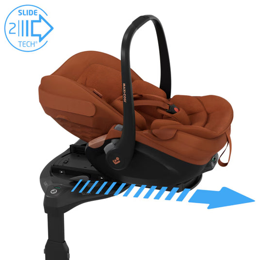 Maxi Cosi Pebble Slide Pro Car Seat - Copper Terra (May 2026) 4