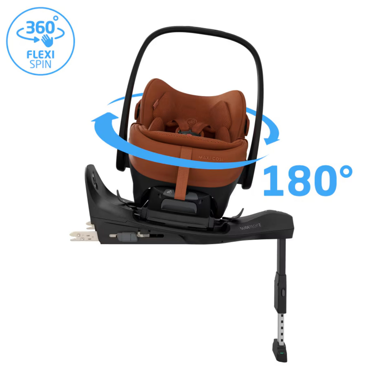 Maxi Cosi Pebble Slide Pro Car Seat - Copper Terra (May 2026) 5