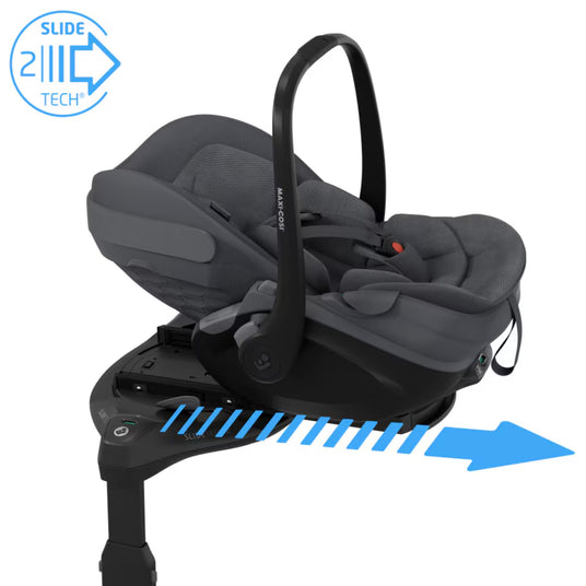 Maxi Cosi Pebble Slide Pro Car Seat - Moon Graphite (May 2026) 4