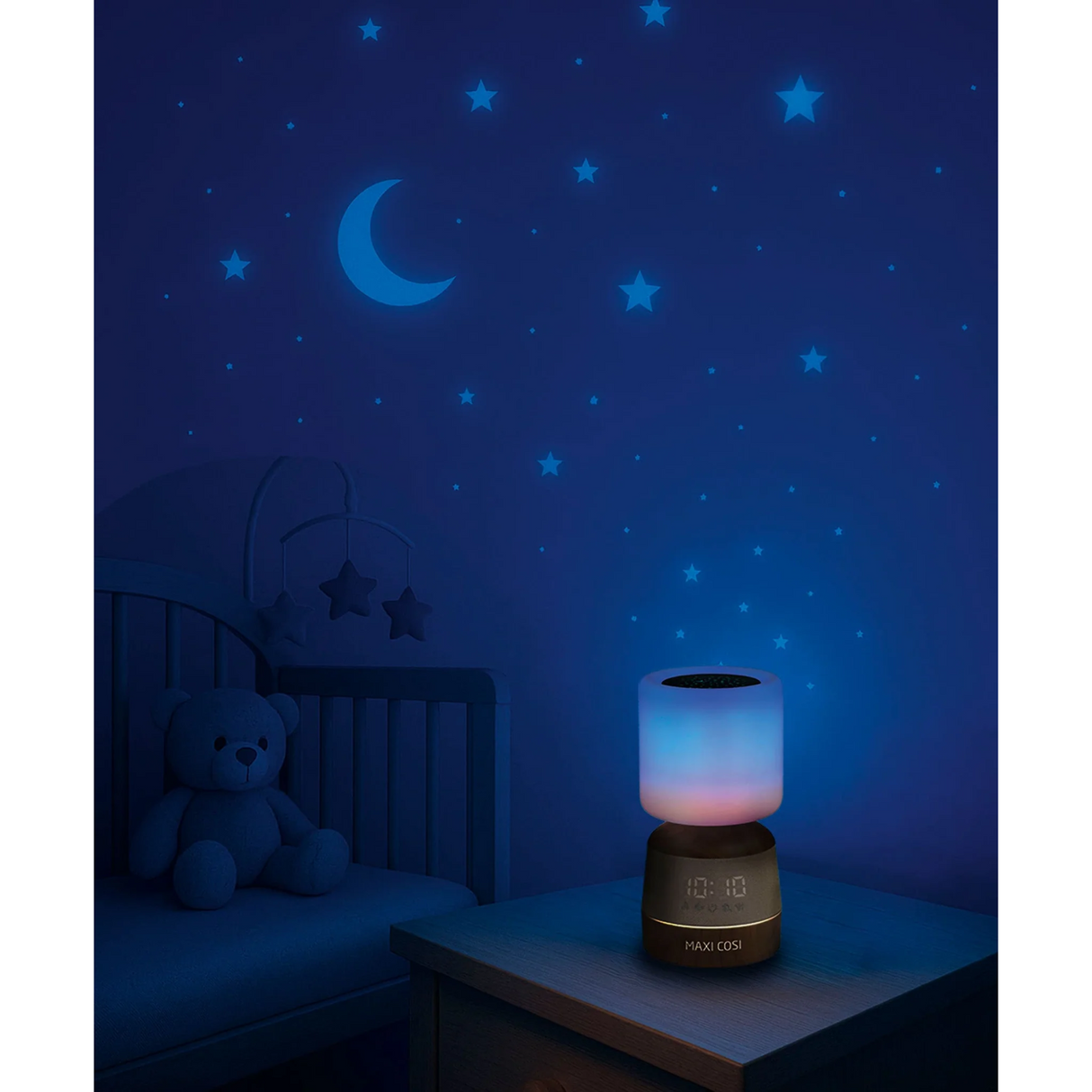 Maxi-Cosi Soothe Pro Night Light Projector & Clock - Elegance Beige