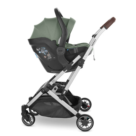 UPPAbaby Minu V2 Adaptors for Mesa Car Seat & Carrycot - Black