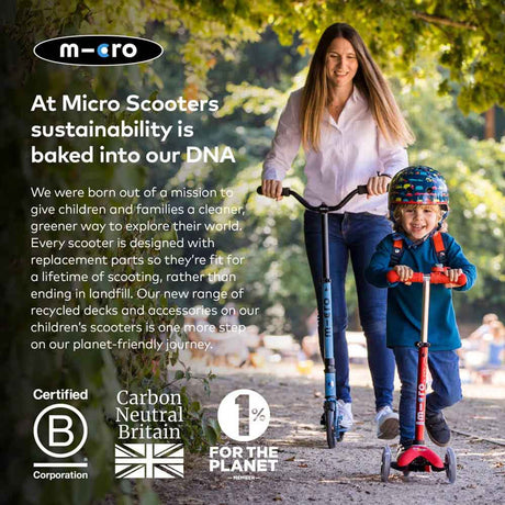 Micro Scooters Wagon Deluxe Pro - Blue