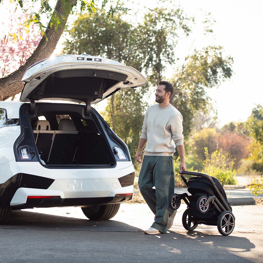 Nuna Mixx Next Travel System with ARRA Flex Car Seat & Curv ISOFIX Base - Chateau