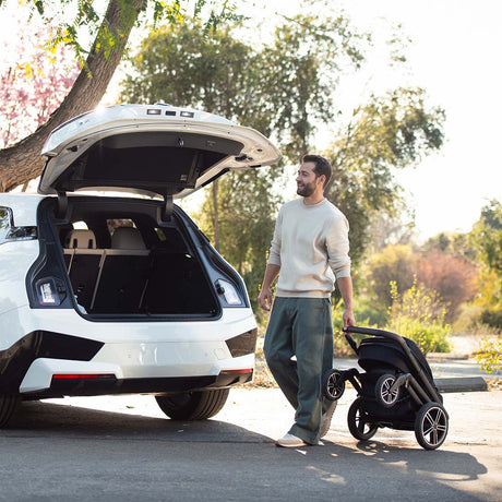 Nuna Mixx Next Travel System with ARRA Flex Car Seat, Curv ISOFIX Base & Stand - Chateau