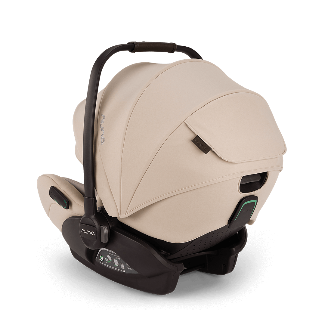 Nuna Mixx Next Travel System with ARRA Flex Car Seat & Curv ISOFIX Base - Biscotti