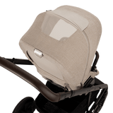 Nuna Mixx Next Travel System with ARRA Flex Car Seat & Curv ISOFIX Base - Biscotti