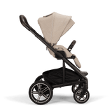 Nuna Mixx Next Travel System with ARRA Flex Car Seat & Curv ISOFIX Base - Biscotti