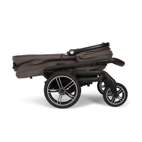 Nuna Mixx Next Travel System with ARRA Flex Car Seat, Curv ISOFIX Base & Stand- Chestnut