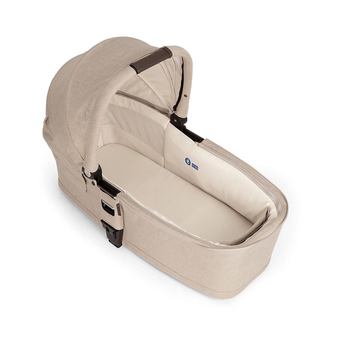Nuna Mixx Next Travel System with ARRA Flex Car Seat & Curv ISOFIX Base - Biscotti