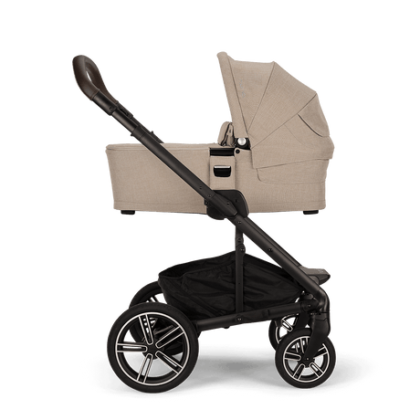 Nuna Mixx Next Travel System with ARRA Flex Car Seat & Curv ISOFIX Base - Biscotti