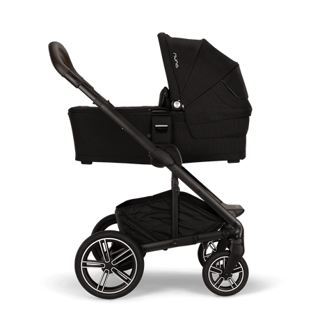 Nuna Mixx Next Travel System with ARRA Flex Car Seat & Curv ISOFIX Base - Caviar