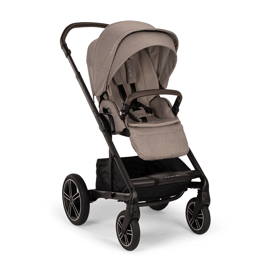 Nuna Mixx Next Travel System with ARRA Flex Car Seat & Curv ISOFIX Base - Cedar