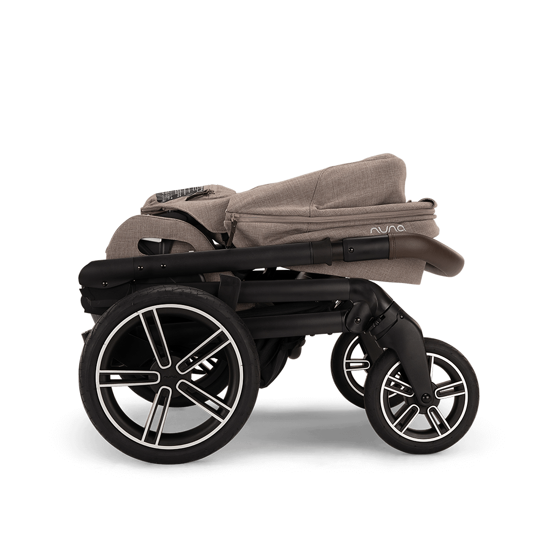 Nuna Mixx Next Travel System with ARRA Flex Car Seat & Curv ISOFIX Base - Cedar